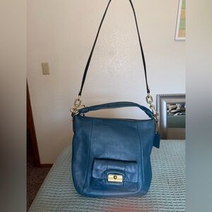 Coach Kristin Teal Convertible Hobo